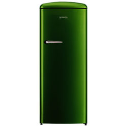 Gorenje ORB153 Freestanding Fridge, A+++ Energy Rating, Right-Hand Hinge, 60cm Wide Lime Green